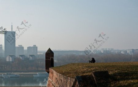 卡莱梅格丹城堡一角图片