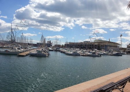 西班牙港口图片