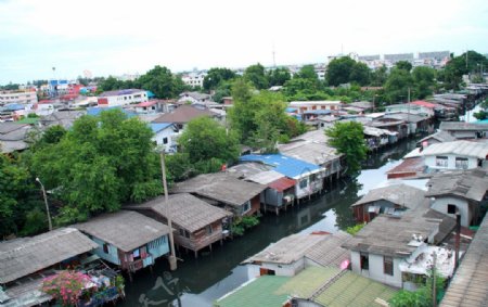 泰国贫民区图片