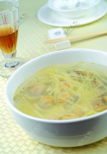 姜丝蛤蜊汤图片