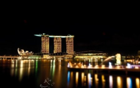 新加坡金莎娱乐城夜景图片