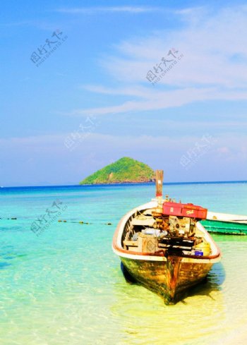 泰国普吉珊瑚岛风光图片