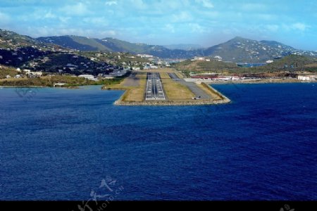 海岛机场图片
