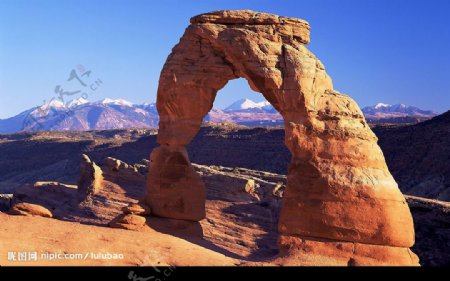 美国犹他州拱石国家公园图片