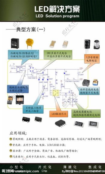 LED灯泡照明图片