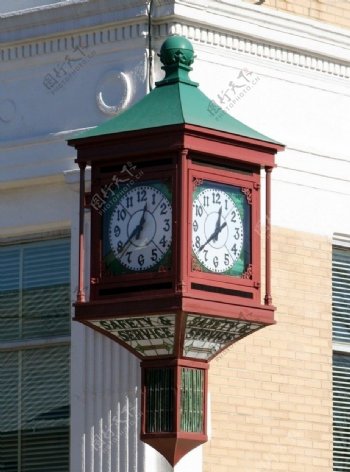 欧式时钟高清素材图片