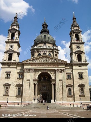 布达佩斯的教堂图片