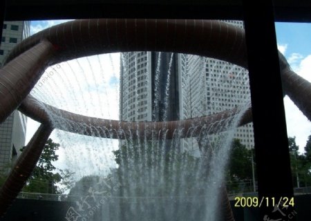 新加坡财富运喷泉图片