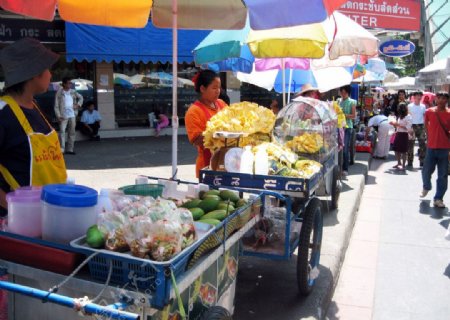 曼谷的集市图片