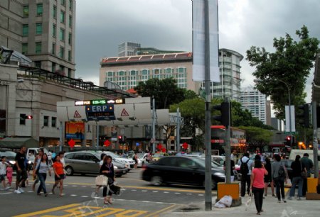 新加坡街景图片