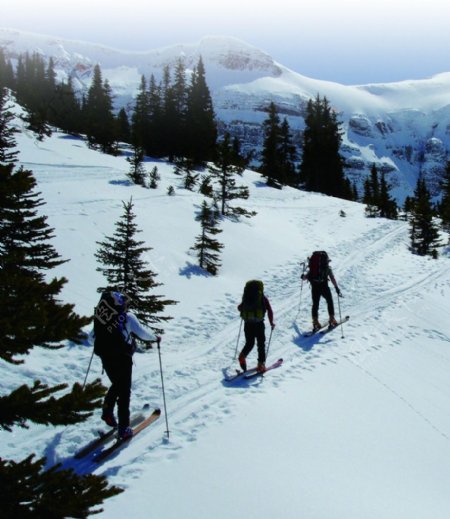 滑雪旅游风景图片
