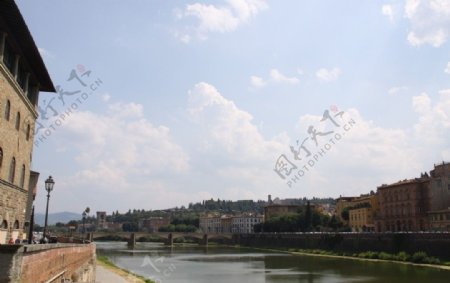 意大利佛罗伦萨维奇奥古桥图片