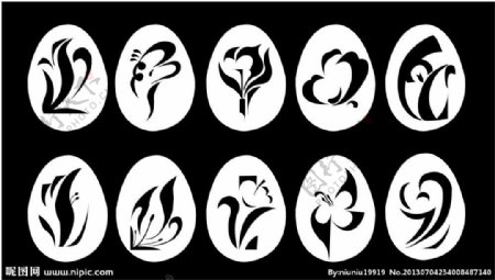 卵形花卉图片