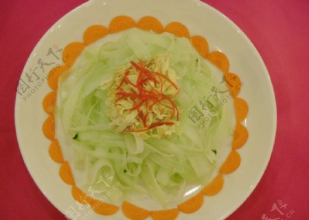 台式炝黄瓜图片