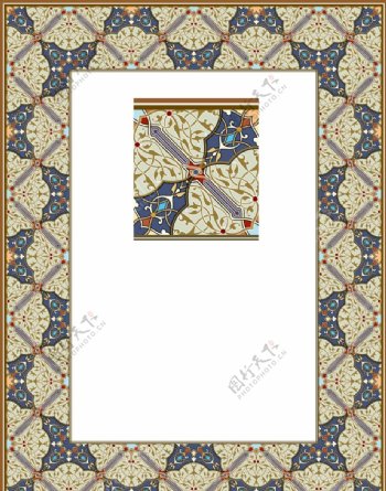 古典欧式花纹花边框相框图片