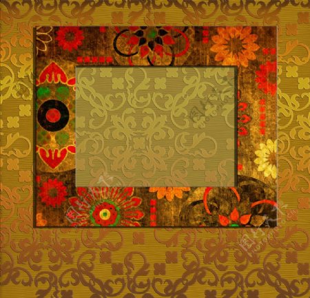 古典花纹花边框图片