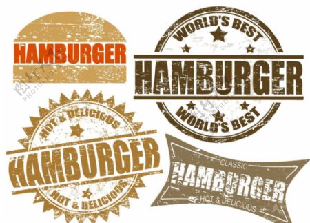 汉堡印章标签邮戳认证图片