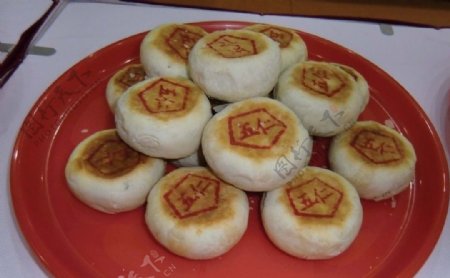 苏式五仁月饼图片