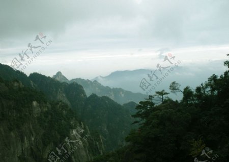 江西三清山全景图片