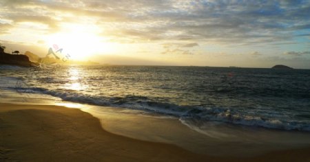 里约沙滩图片