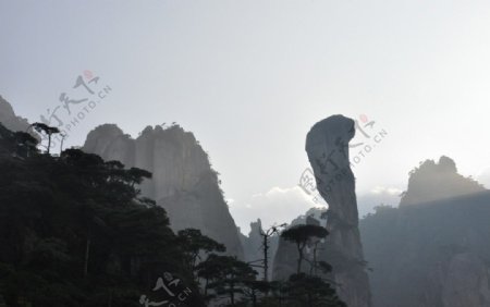 山顶风景图片