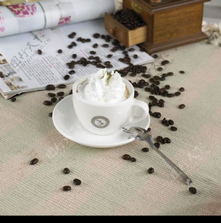 抹茶咖啡图片