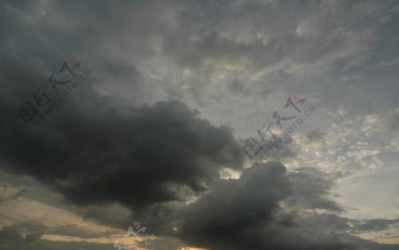 絶美台灣天空云彩图片