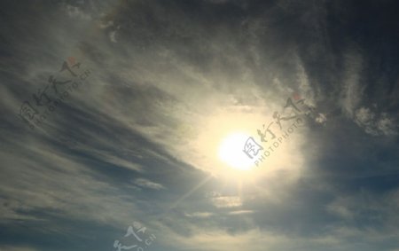 台北天空云彩图片