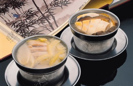 人参汤与豆腐香菇汤图片