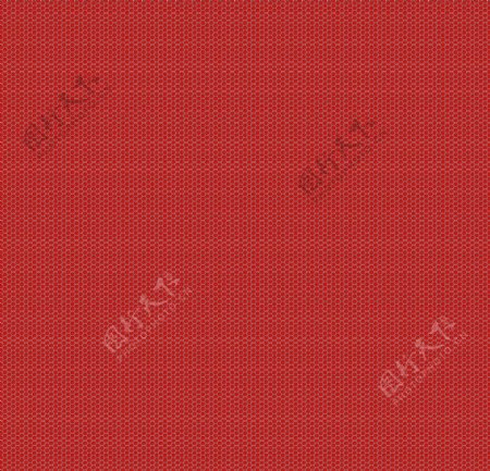 六边形网格红布纹理图片