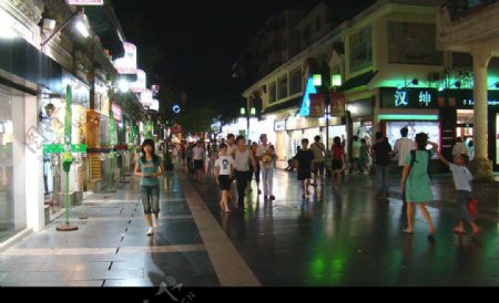 桂林夜街图片