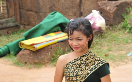 柬埔寨美女图片