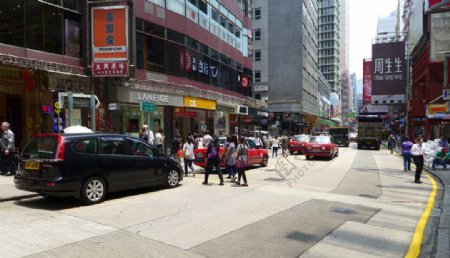 香港九龙街景图片