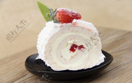 面包草莓蛋糕甜点图片