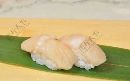 鲜带子寿司图片