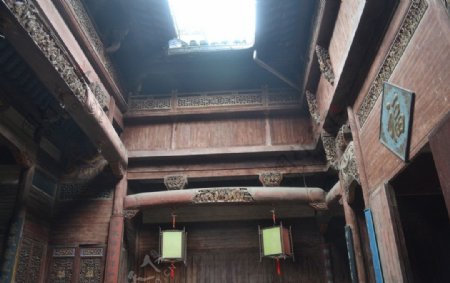 黄山古建筑图片