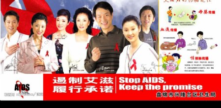 爱滋病宣传板02图片