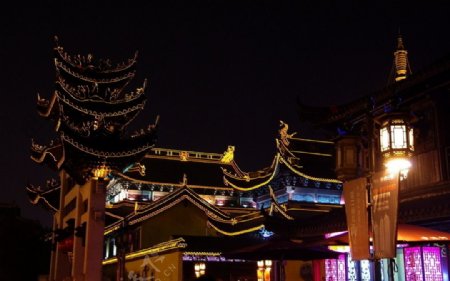 夜南禅寺图片