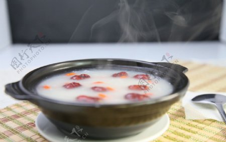 红枣糯米粥粥类图片