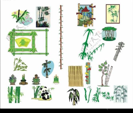 竹子系列图片