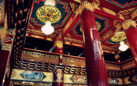 西藏皇宫建筑风格图片
