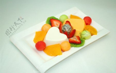 水果甜品图片