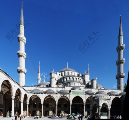 伊斯坦布尔清真寺图片