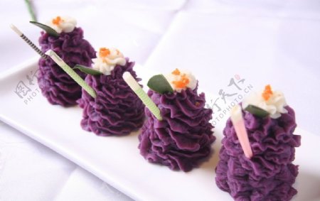 迷恋紫薯图片