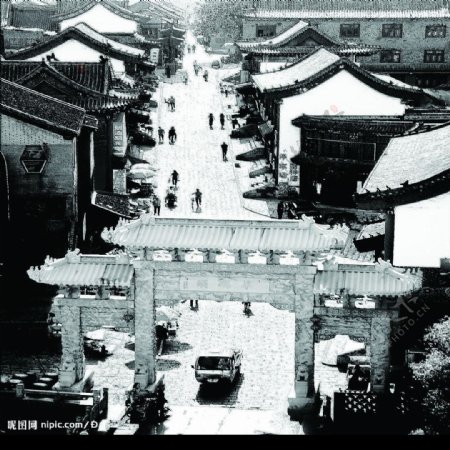 周村古大街图片