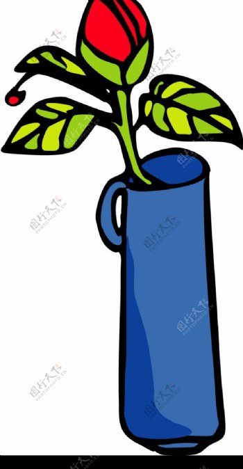 卡通植物图片