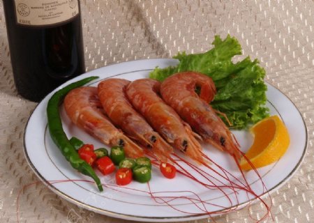 阿根廷红虾图片