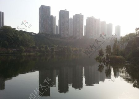 彩云湖图片