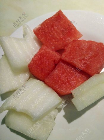 水果西瓜蜜瓜图片