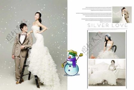 浪漫韩式婚纱摄影图片
